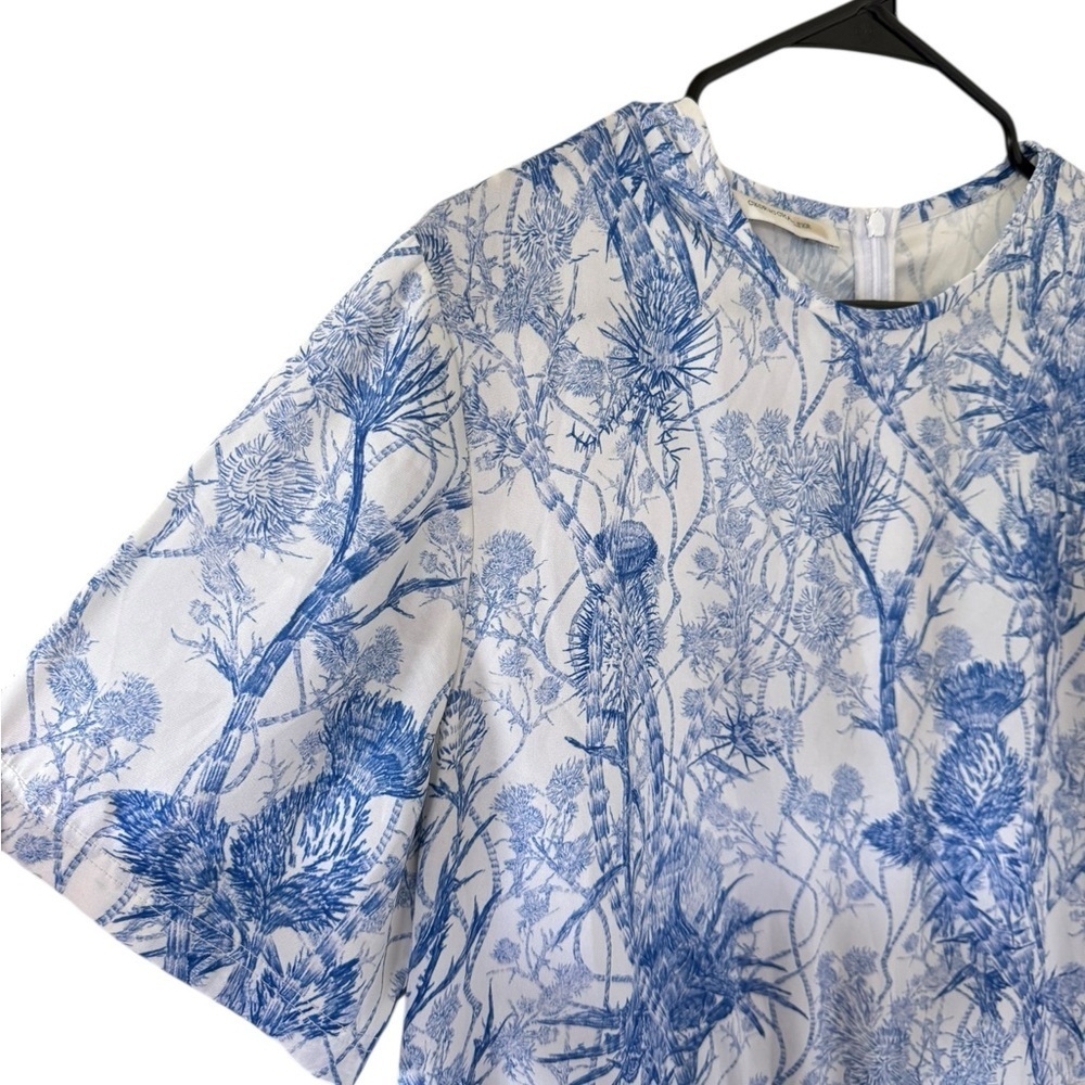 Cedric Charlier Toile Printed Drawstring Dress - Picture 11 of 14